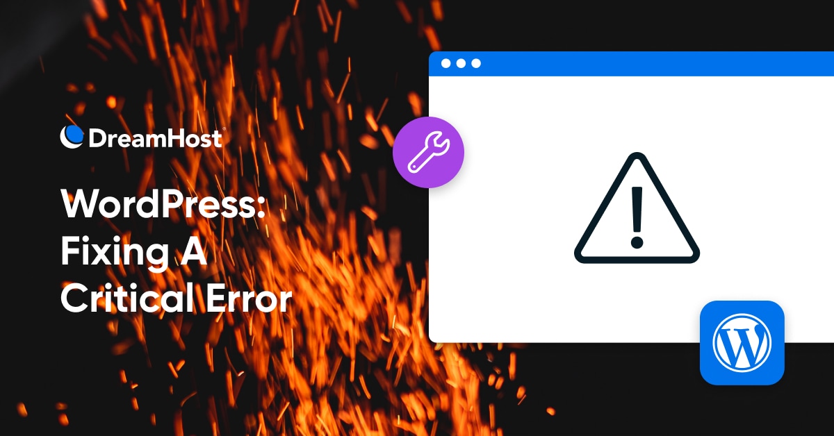 How to Fix The WordPress Critical Error