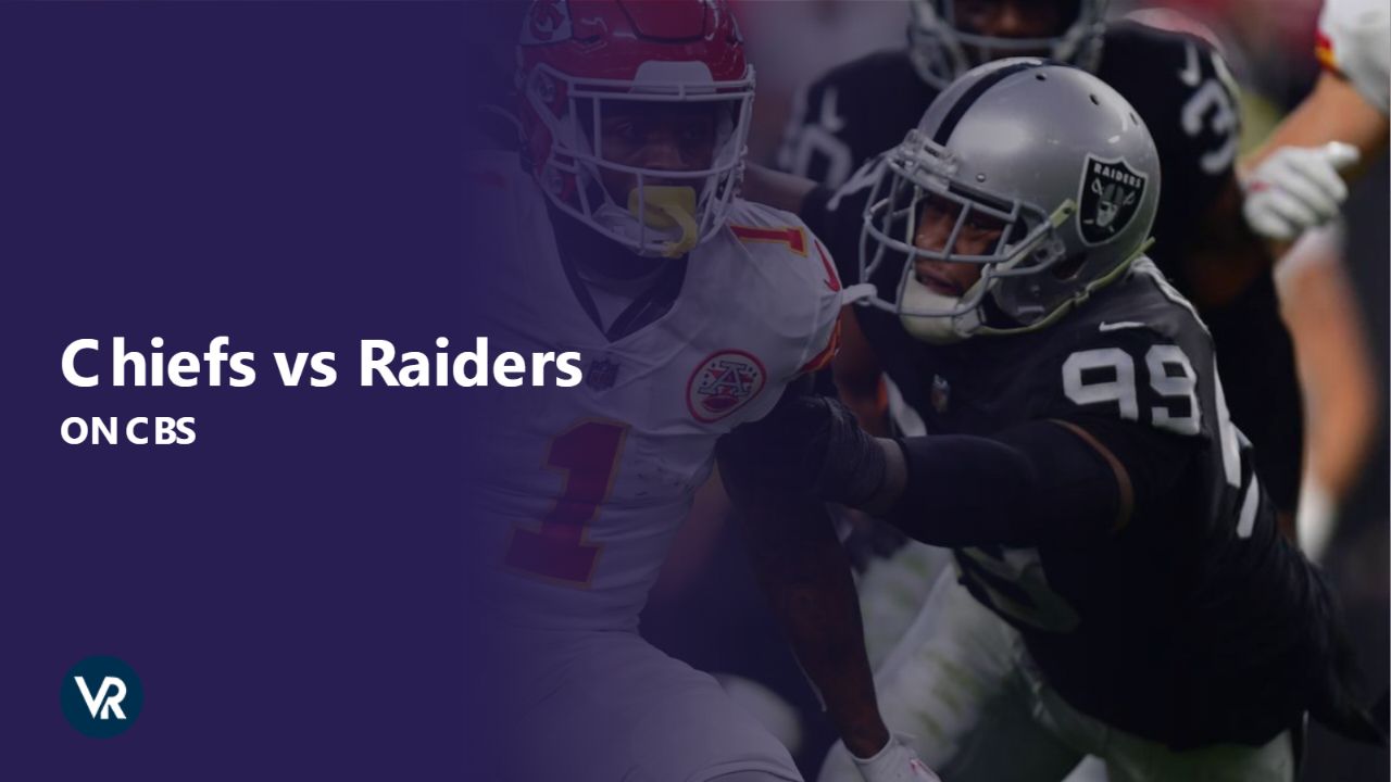 Watch Chiefs vs Raiders outside USA on CBS