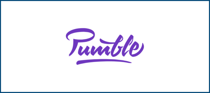 Pumble logo for Crazy Egg Pumble review.